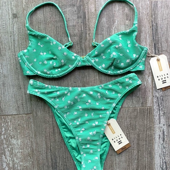 Billabong Other - 🔥🔥BILLABONG - ISLA DEMI UNDERWIRE HAVANA BIKINI SET🔥🔥